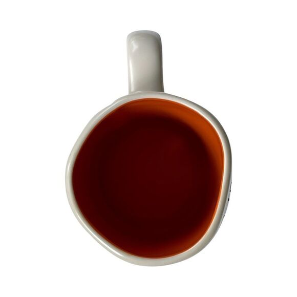 Rae Dunn Thanksgiving Inspired Coffee Mug (Turkey Day Ivory/Orange) NWT - Picture 6 of 8